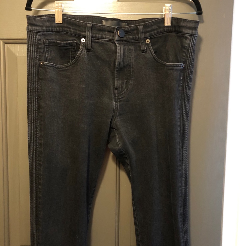 J Brand black tuxedo skinny jeans